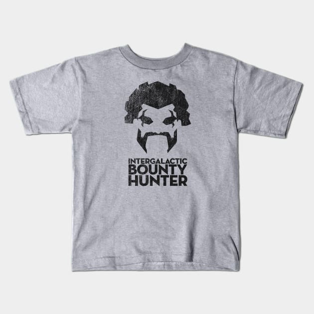 Intergalactic Bounty Hunter Kids T-Shirt by Migs